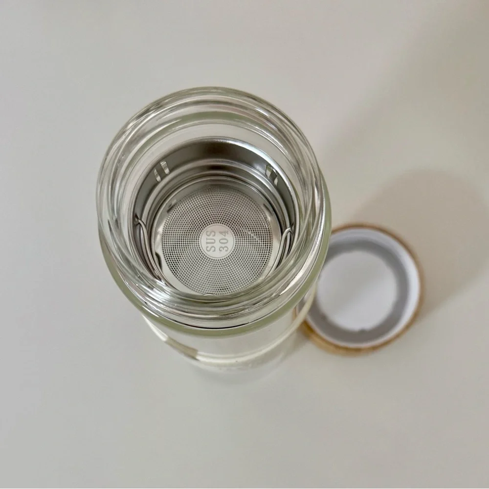 Double Wall Glass Tea Infuser